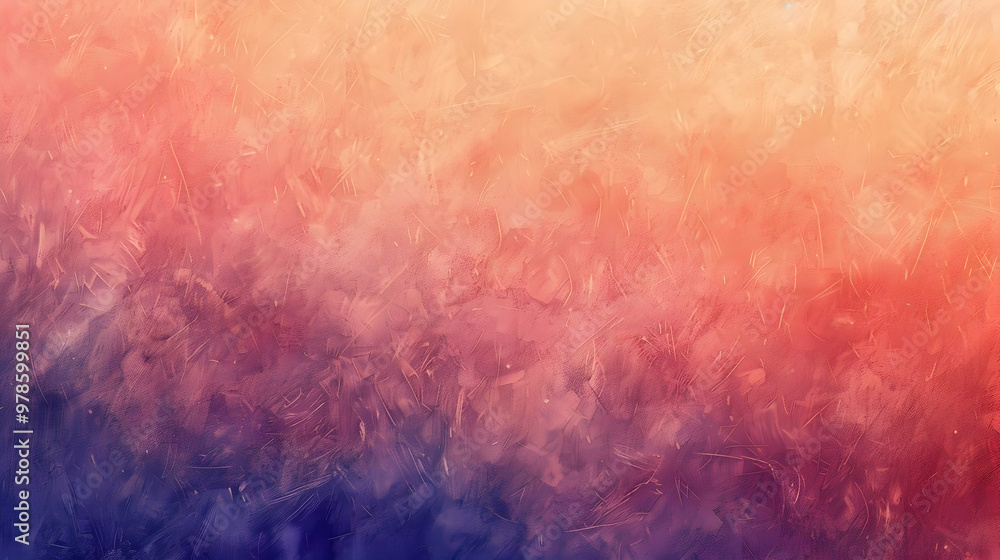 Fototapeta premium Gradient Peach to Periwinkle abstract background