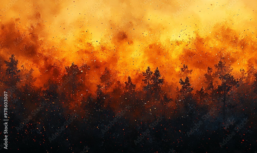 Vibrant abstract texture in warm shades, perfect for Thanksgiving and Halloween designs. Features ample copy space for text integration. Vibrant abstract texture in warm shades, perfect for Thanksgiving and Halloween designs. Features ample copy space for text integration.