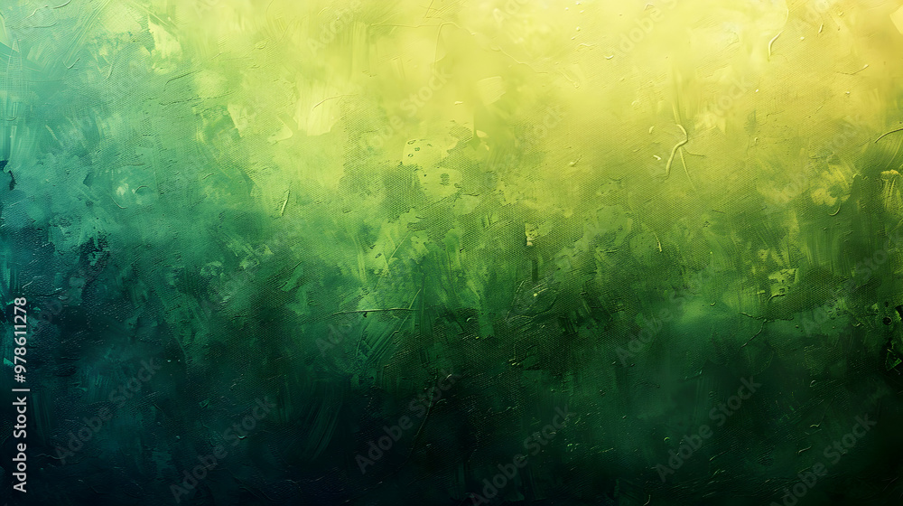 Obraz premium Gradient Chartreuse to Jade abstract background