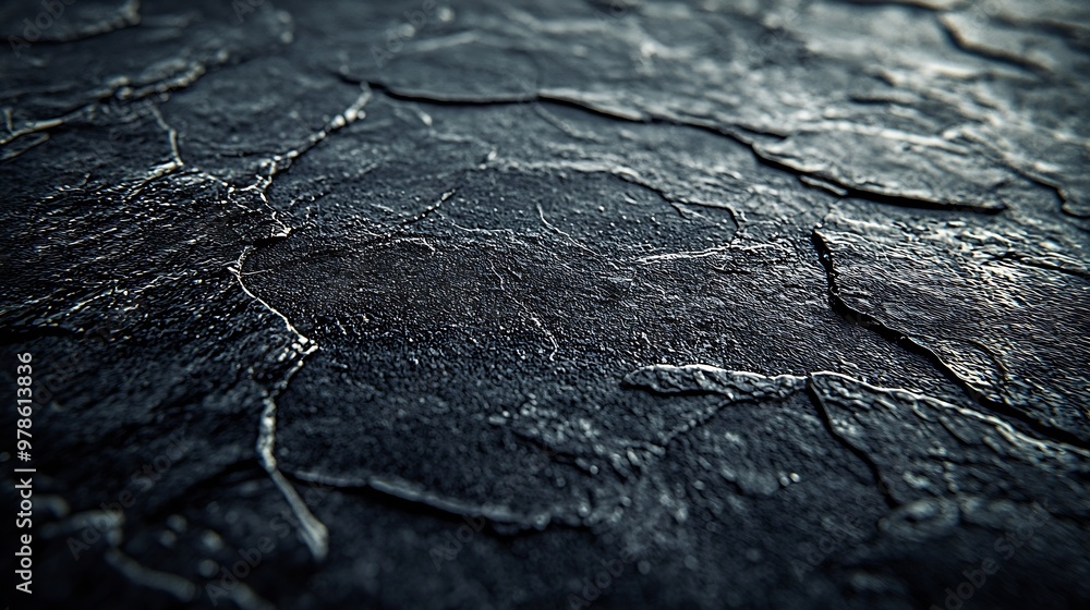 Dust and Scratches on Black Surface Texture Background : Generative AI Dust and Scratches on Black Surface Texture Background : Generative AI