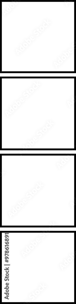 simple infographic chart rectangle 4divider outline simple infographic chart rectangle 4divider outline