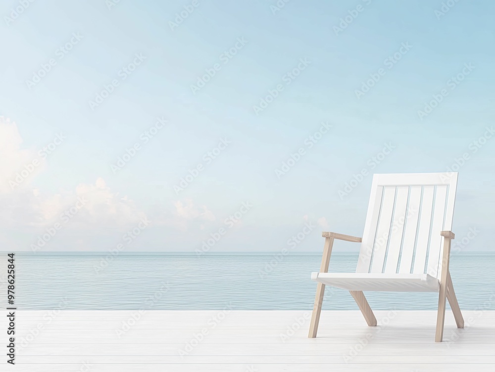 Serene Chair Resting on a Wooden Dock Overlooking Tranquil Waters, Inviting Moments of Reflection and Peaceful Contemplation in Natures Embrace Serene Chair Resting on a Wooden Dock Overlooking Tranquil Waters, Inviting Moments of Reflection and Peaceful Contemplation in Natures Embrace