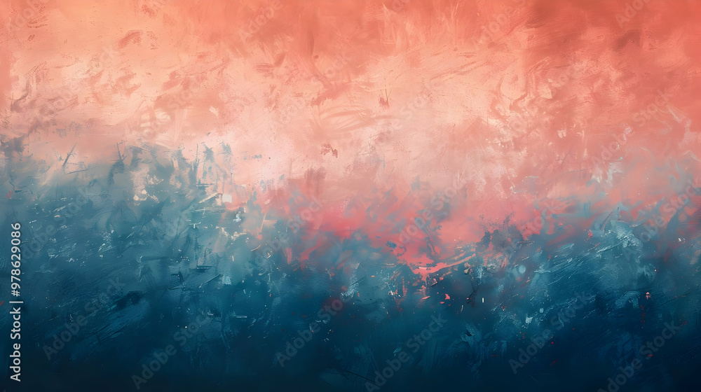 Fototapeta premium Gradient Light Coral to Light Steel Blue abstract background