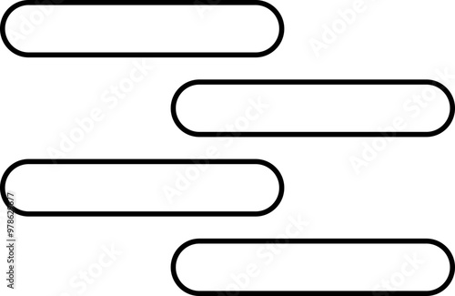infographic mindmap chart 4 points outline
