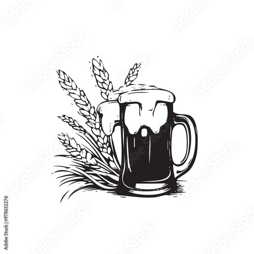 artisan beer vector