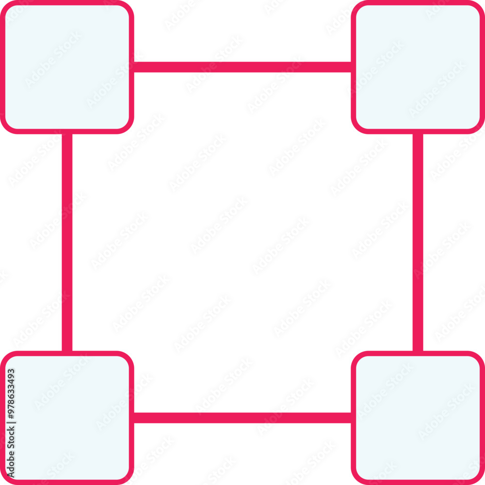square infographic mindmap chart 4 points square infographic mindmap chart 4 points