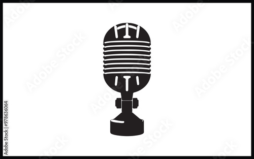 Cute cartoon dj with headphones and laptop Vector illustration in flat style