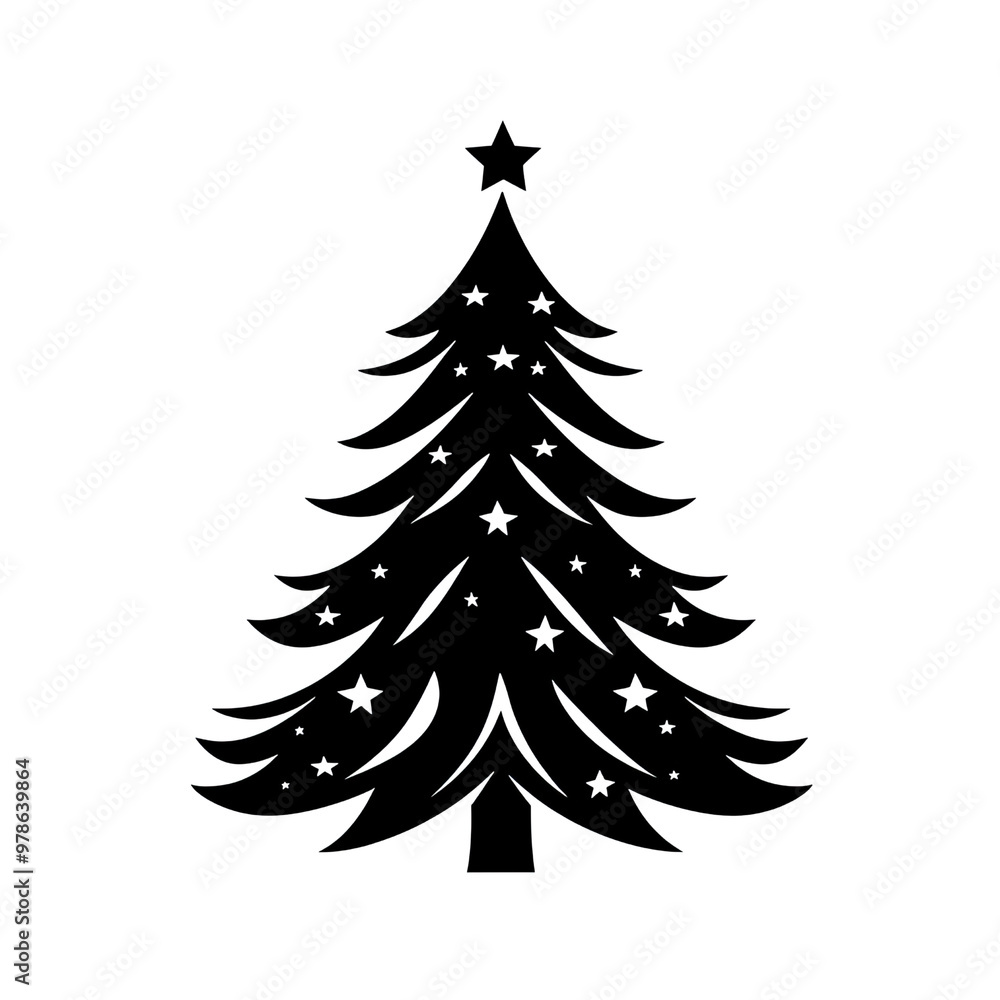 Christmas Tree And Decoration isolated on Transparency Background, Generative AI Christmas Tree And Decoration isolated on Transparency Background, Generative AI