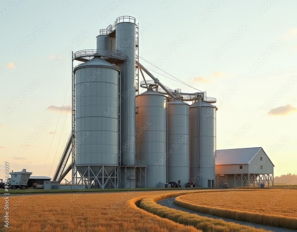 Farming Equipment for Modern Agricultural Needs: Grain Storage Silo Farming Equipment for Modern Agricultural Needs: Grain Storage Silo