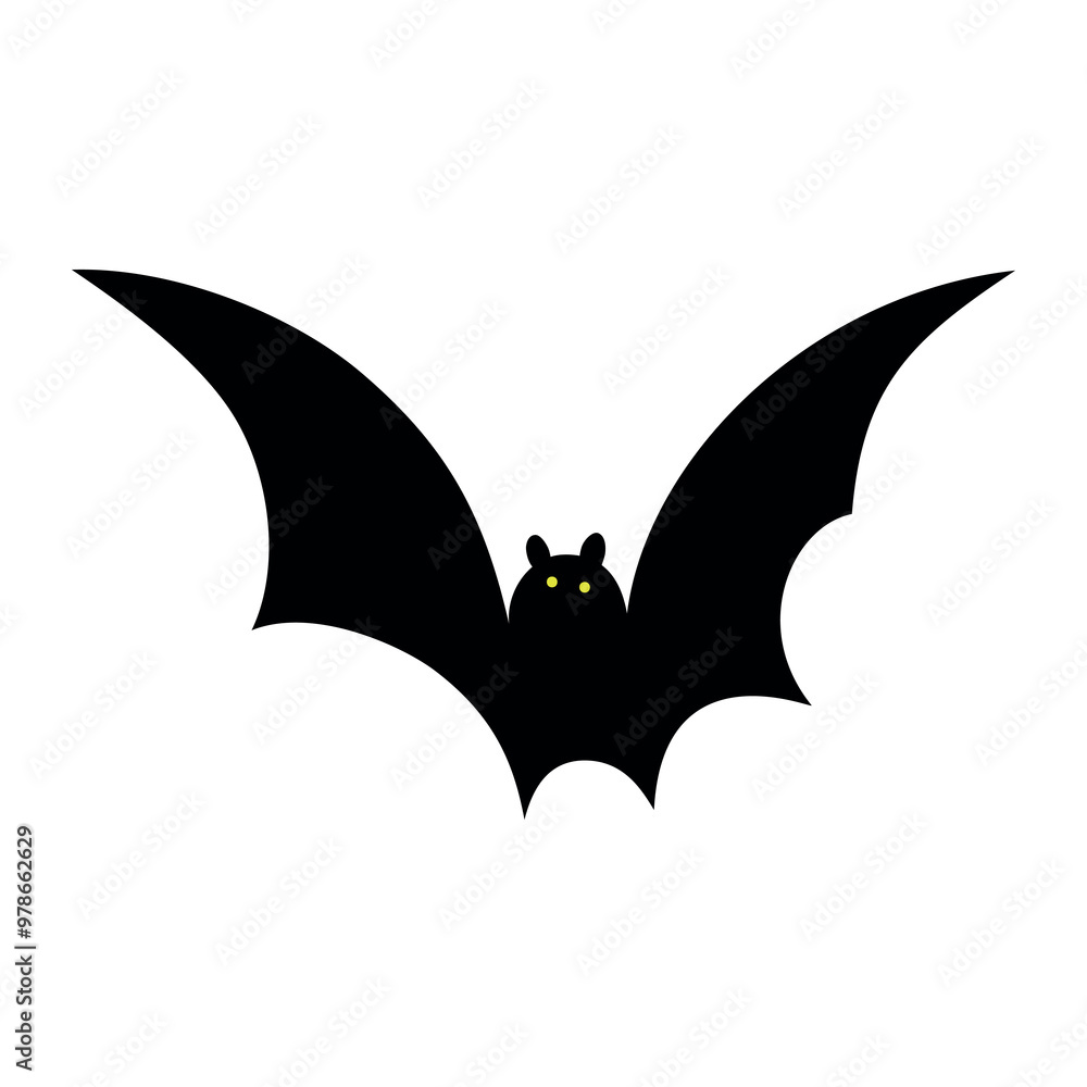 4.eps. Flying Bat Illustration. Preparing for a Halloween Day Party\ 4.eps. Flying Bat Illustration. Preparing for a Halloween Day Party\