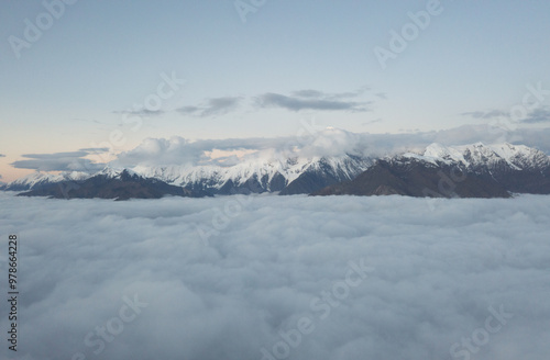 Gongga Snow Mountain and Sea of Clouds, Sichuan Province, China