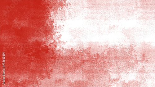 Abstract red watercolor background.Hand painted watercolor. vector