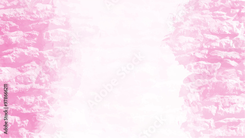 Abstract pink watercolor background.Hand painted watercolor. vector