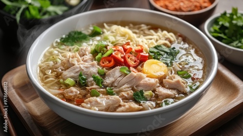 Chicken Noodle Soup, a Delicious and Aromatic Dish