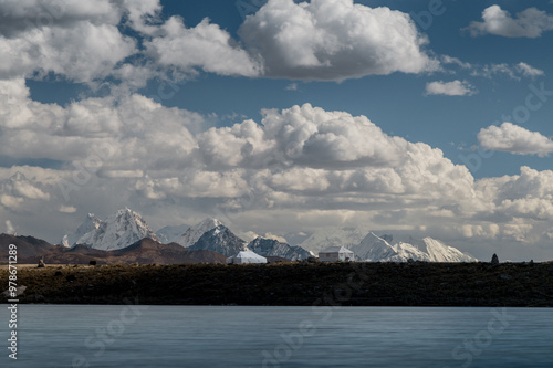 Gongga Snow Mountain and Lakes, Sichuan Province, China photo