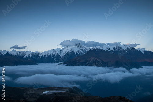 Wallpaper Mural Gongga Snow Mountain on the Cloud Sea, Sichuan Province, China Torontodigital.ca