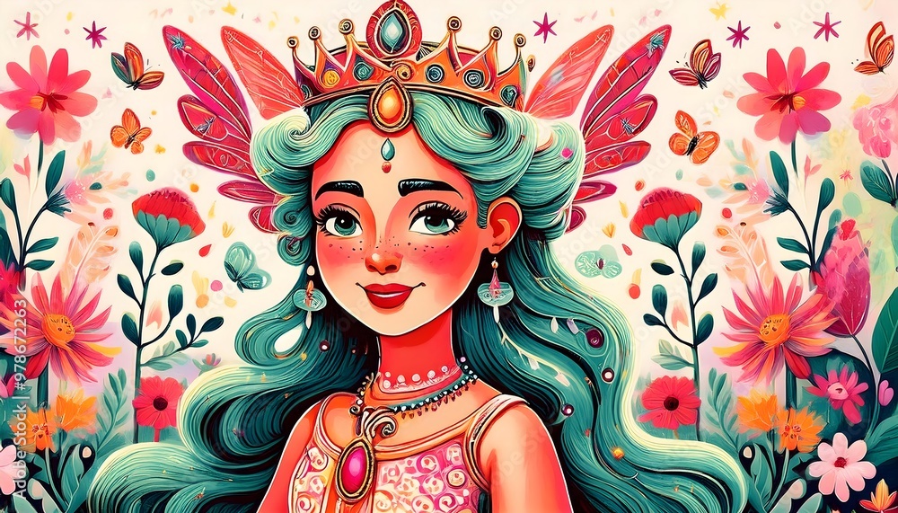 Princesas de Primavera: Reinos de Mariposas y Flores Princesas de Primavera: Reinos de Mariposas y Flores