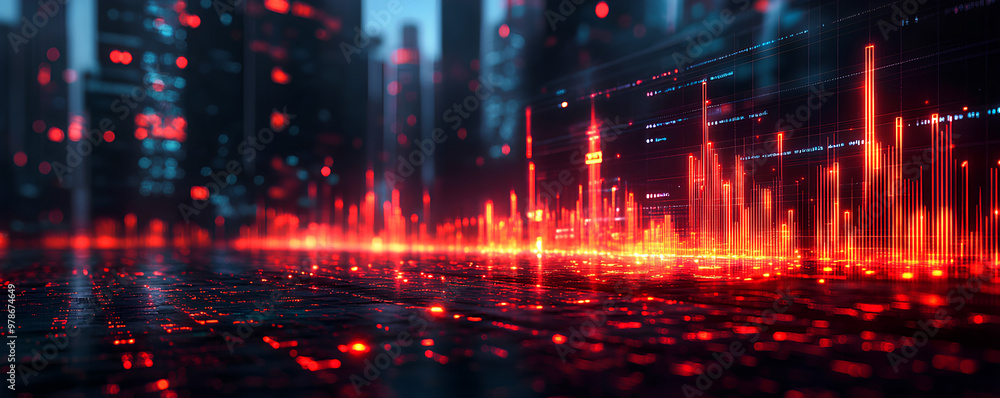 Naklejka premium Price Drop Business