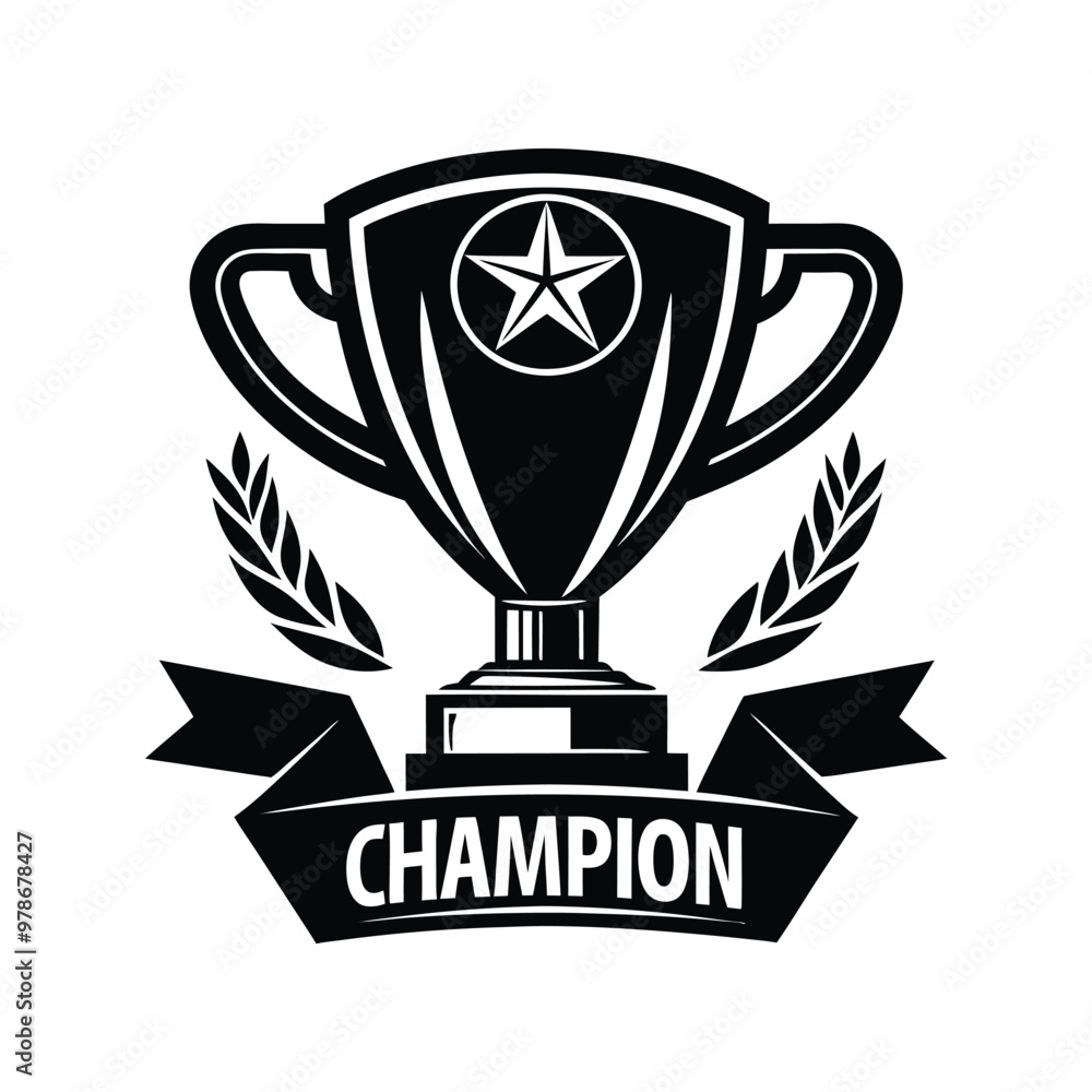 Trophy Icon on Checkerboard Transparent Background Trophy Icon on Checkerboard Transparent Background