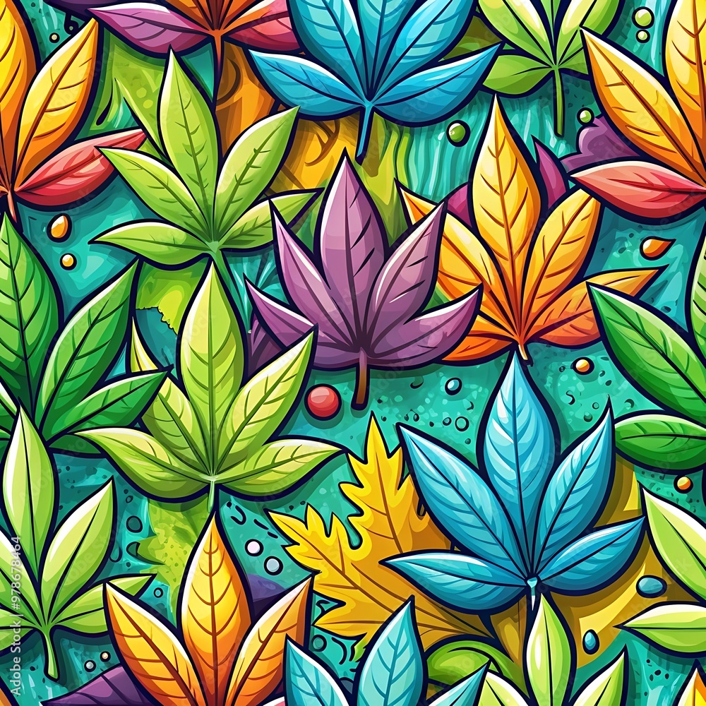 Bold Vector Green Leaves Seamless Pattern for Eye-Catching Botanical Projects. Leaves. Pattern. Seamless. Green. Bold. Bold Vector Green Leaves Seamless Pattern for Eye-Catching Botanical Projects. Leaves. Pattern. Seamless. Green. Bold.