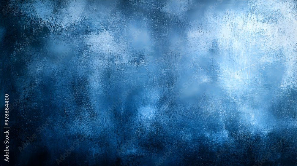 Fototapeta premium Abstract Blue and White Textured Background with Subtle Scratches and Uneven Surface