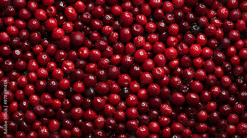 Kalina Texture Russian Berry Background : Generative AI Kalina Texture Russian Berry Background : Generative AI