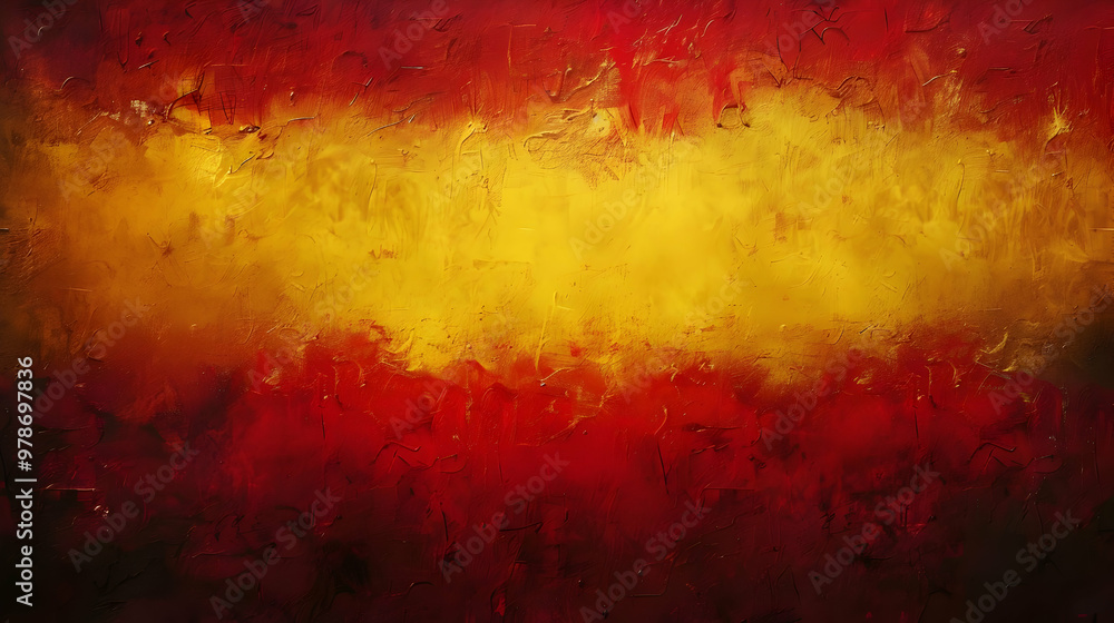 Fototapeta premium Gradient Dark Red to Lemon Yellow abstract background