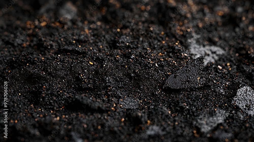Abstract Black Dirty Surface Background : Generative AI Abstract Black Dirty Surface Background : Generative AI