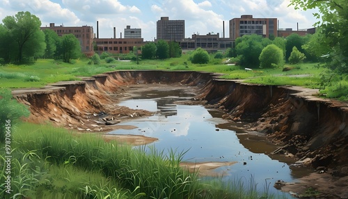 Transforming Polluted Land: Brownfield Specialist Revitalizing Urban Spaces for Sustainable Use photo