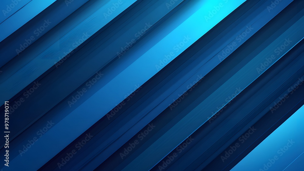 Cool Blue Stripes Modern Abstract Background Cool Blue Stripes Modern Abstract Background