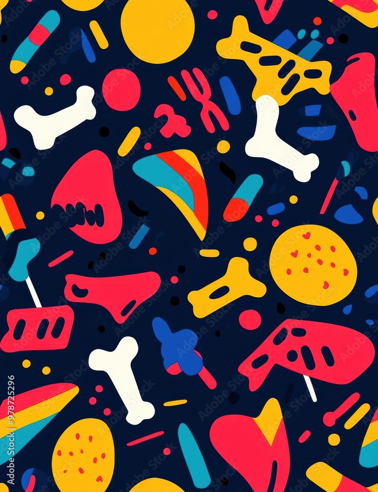 Obraz premium Abstract Colorful Pattern.