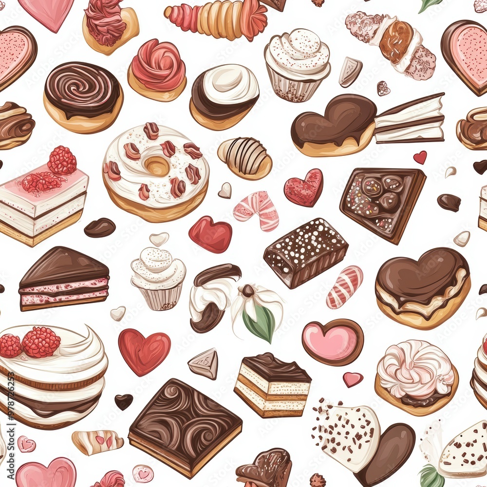 Sweet Treats Pattern. Sweet Treats Pattern.
