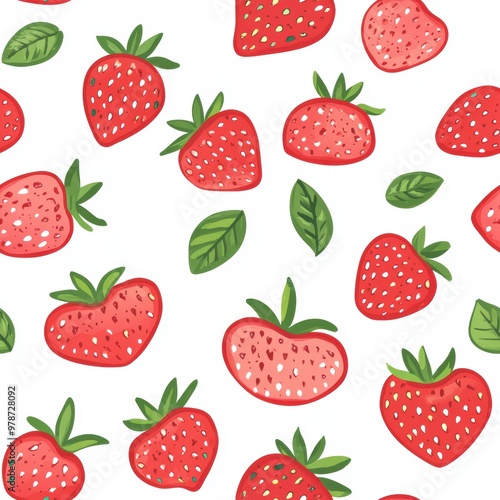 Strawberry Pattern.