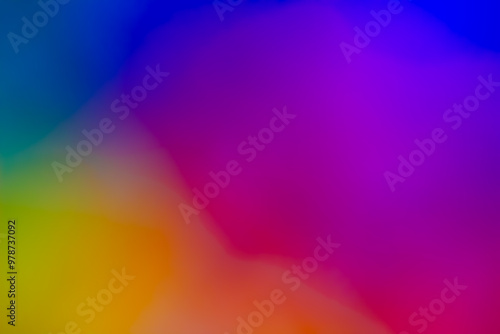 Abstract Blurred colorful gradient background.