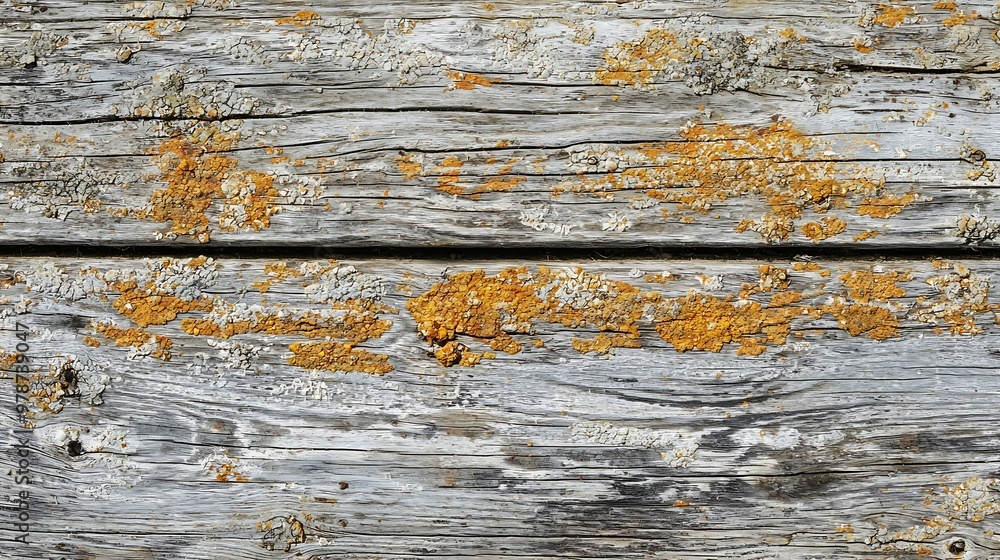 Fototapeta premium Pale Wooden Board Texture Background Top View : Generative AI