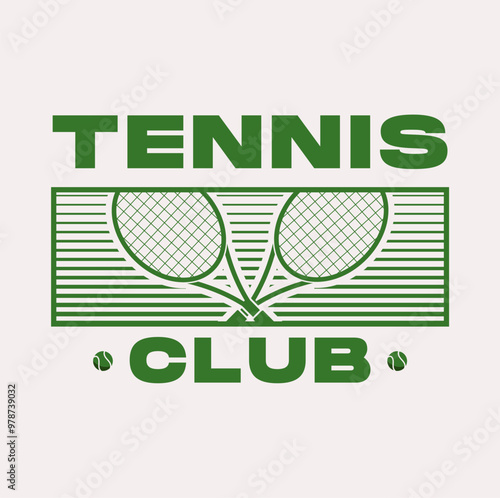 tennis logo, tennis club, ball