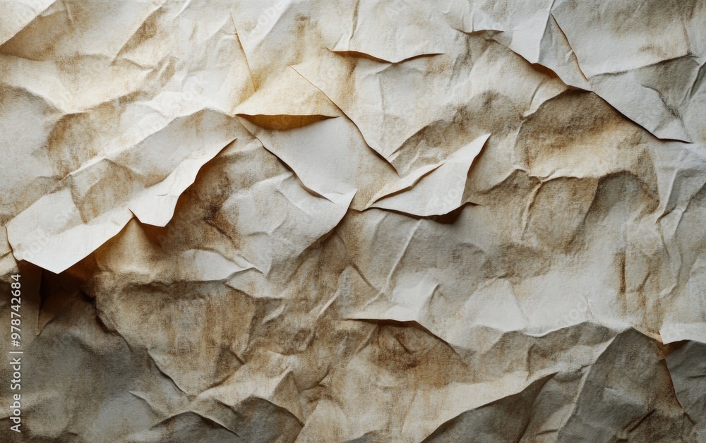 Crumpled paper texture
Crumpled paper texture