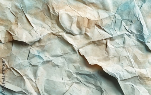 Wallpaper Mural Crumpled paper texture
 Torontodigital.ca