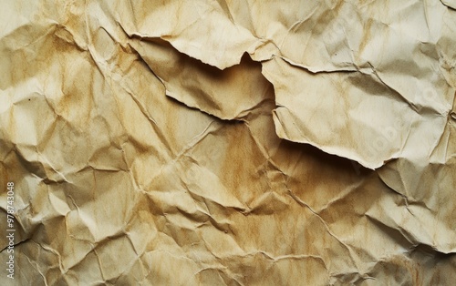 Wallpaper Mural Crumpled paper texture
 Torontodigital.ca