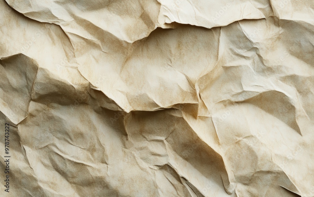 Crumpled paper texture
Crumpled paper texture
