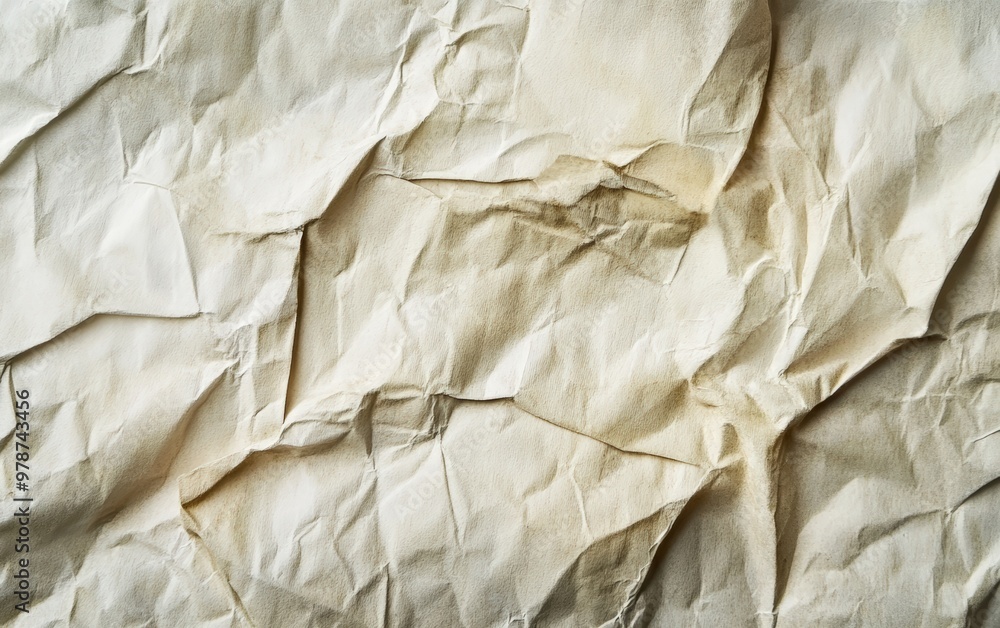 Crumpled paper texture
Crumpled paper texture