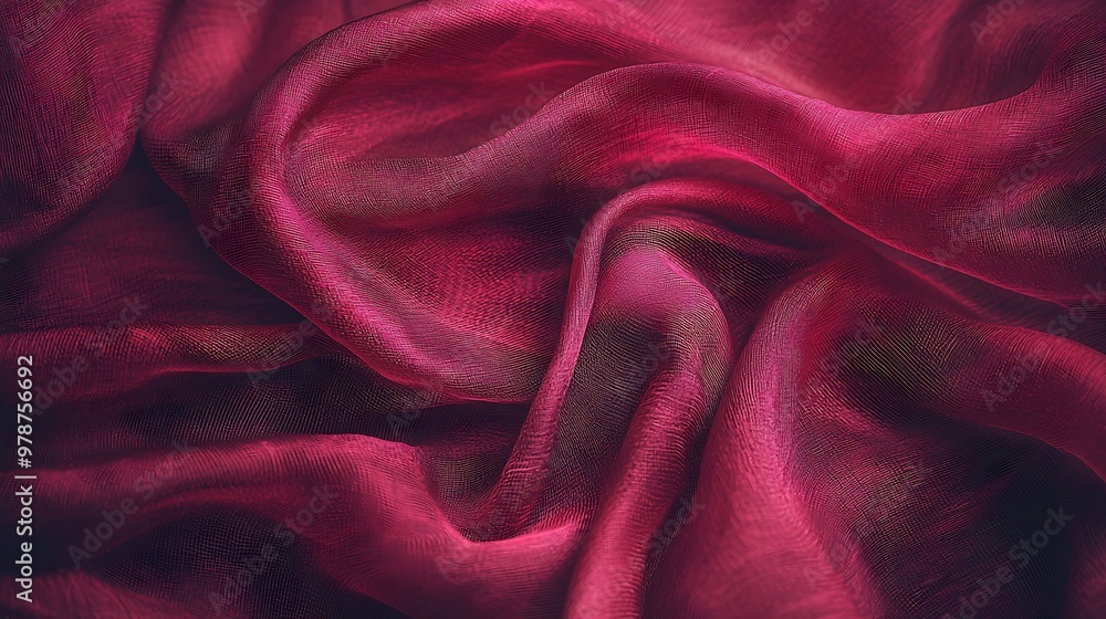 Obraz premium Tinted Vintage Fabric Texture : Generative AI