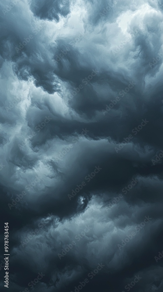 Obraz premium Dark Stormy Clouds in the Sky