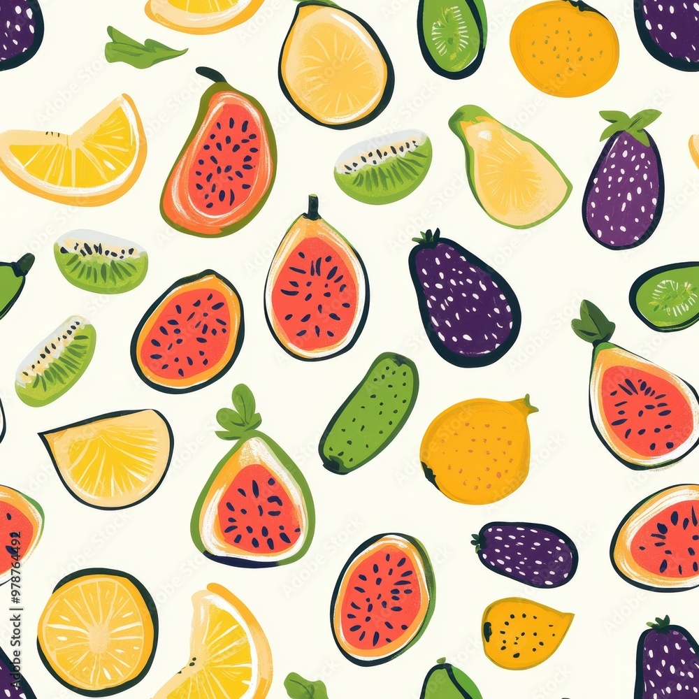 Fruit Pattern. Fruit Pattern.