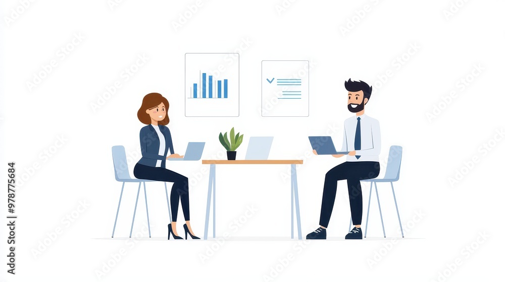 Dynamic Team of Professionals Analyzing Business Data in Modern Office Setting Dynamic Team of Professionals Analyzing Business Data in Modern Office Setting