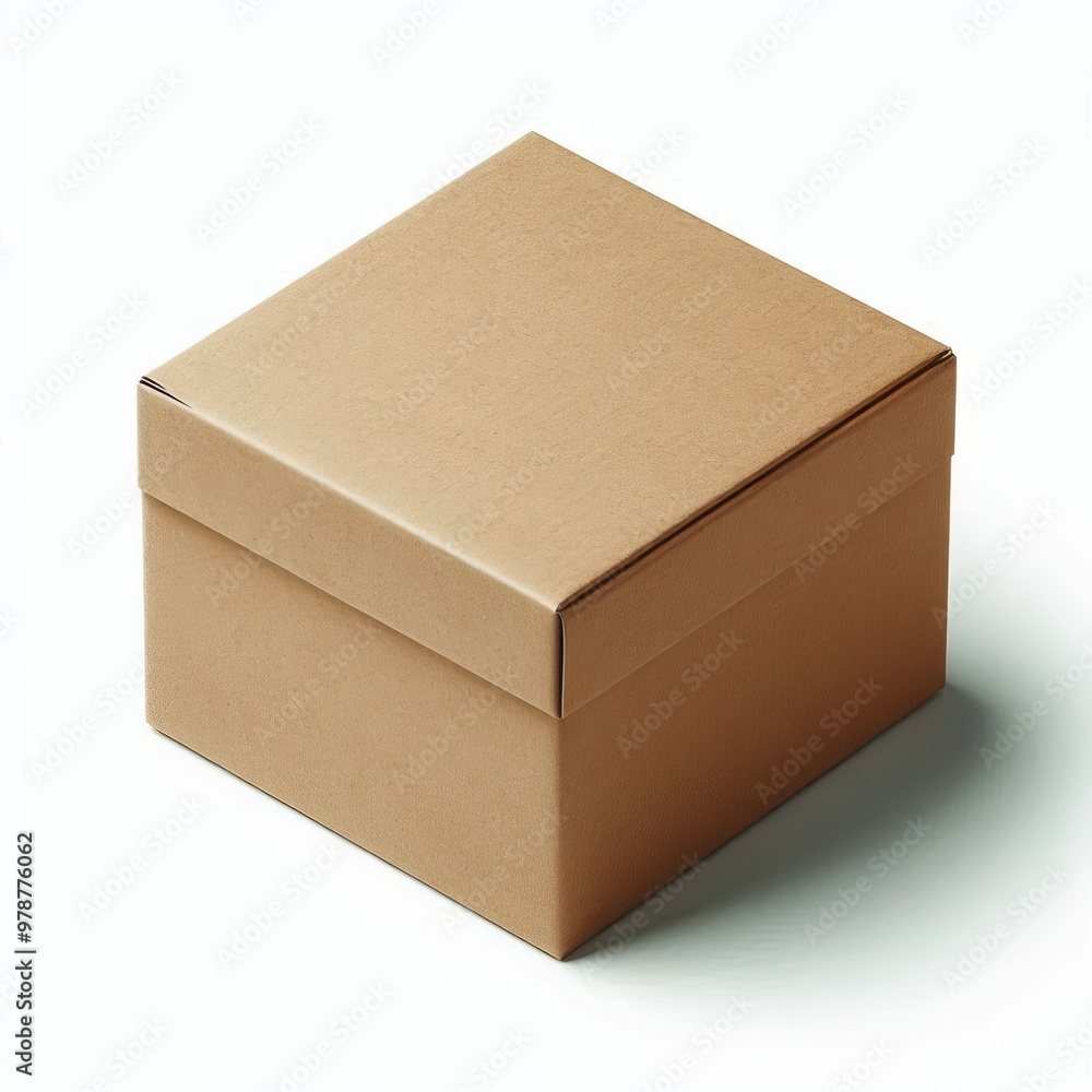 Open plain brown blank cardboard box isolated on white background Open plain brown blank cardboard box isolated on white background