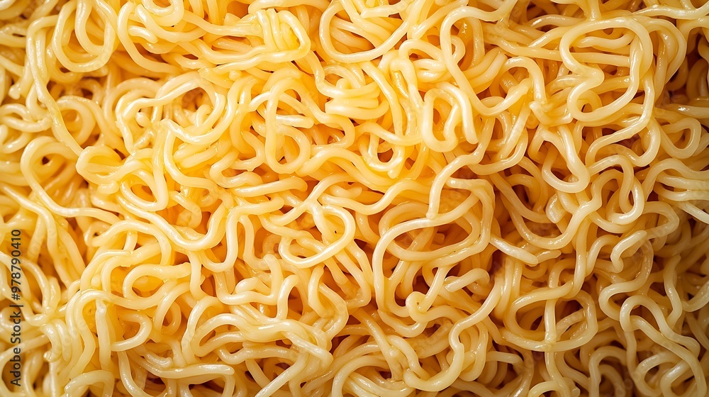 Spaghetti Noodles Background : Generative AI Spaghetti Noodles Background : Generative AI