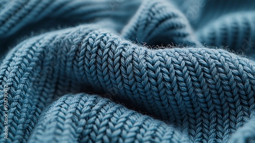 Natural Cotton Fabric Background Texture : Generative AI