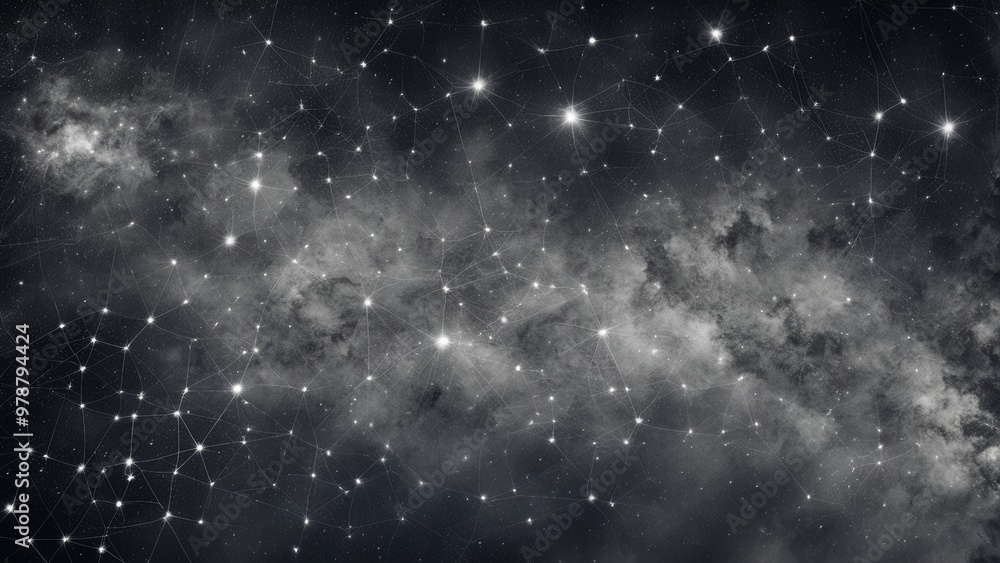 Fototapeta premium background with stars
