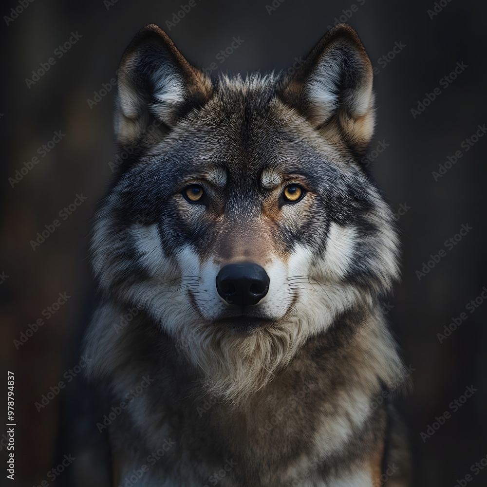 A keystone species like wolves reintroduced into an ecosystem, restoring balance and supporting biodiversity. A keystone species like wolves reintroduced into an ecosystem, restoring balance and supporting biodiversity.